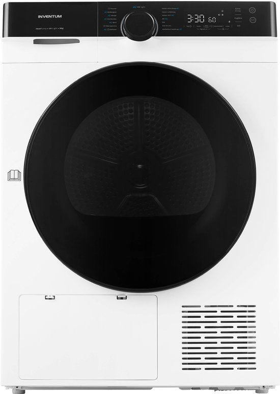 Inventum VDW9030W - Warmtepompdroger - 9kg - 14 programma's - UV-licht - 65 dB - Wasdroger - Wit(Wit - 9kg)