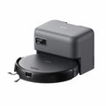 eufy Auto-Empty C10, slanke behuizing van 7,2 cm, tapijtreiniger, edge expansion borstel, automatisch legen, point laser en multi-infrarood navigatie(Black)