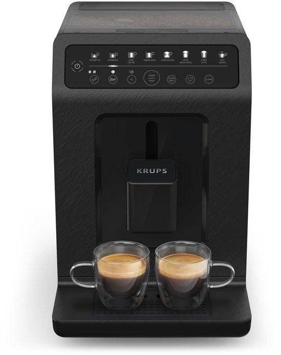 Krups Evidence EA8968 - Volautomatische Espressomachine - 5 Recepten - Voor Espresso  Lungo - Zwart(Black)