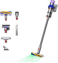 Dyson V15 Detect Fluffy - Steelstofzuiger - Nikkel/Blauw - 230 Air Watts - Zachte vloerborstel