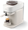 Philips BAR305/00 Baristina - Semi-Automatische Espressomachine - Pistonmachine - Koffiemachine met Bonen - Wit(Wit)