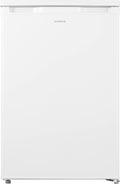 Inventum KK550B tafelmodel koelkast energiezuinig - 131 liter - Zonder vriesvak - 55 cm breed - Superkoelen - Led-verlichting - Energielabel D - Vrijstaand - Zwart(Wit)
