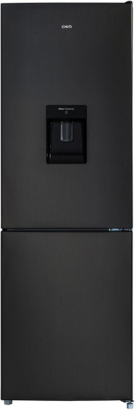 CHiQ FBM228NE4DE - Koel-vriescombinatie - 231 Liter - No Frost - 3D Multi-Air Flow - Waterdispenser - Supervriezen - 12 jaar garantie op compressor(Zwart)