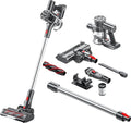 Zedar S600+ Steelstofzuiger draadloos met 4 verschillende opzetstukken - Draadloze stofzuiger - zonder zak op accu- Vacuum cleaner