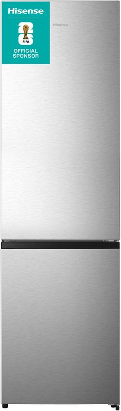 Hisense RB440N4AFA, Koelkast met A Energielabel - Koel-vriescombinatie - No Frost - Zwart- Multi-Air Flow - Fast Freeze - 35dB (A) -Inverter Compressor - 336 Liter(Grijs)