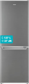 Tomado TCR1420S – Koel-vriescombinatie - 173 liter - Energieklasse D - RVS look(Zilver)