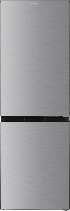 Inventum KV1840B No Frost energiezuinige koel-vriescombinatie - 184 cm hoog - 327 liter - Superkoelen - Supervriezen - Energielabel C - Vrijstaand - Zwart(RVS)