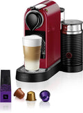 Krups Nespresso Citiz  Milk XN761B - Koffiecupmachine - Zilver - Met Melkopschuimer - Compact - Retro Design(Rood)