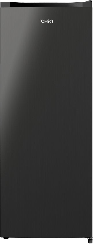 CHiQ FSD160D4E - Vrijstaande Vriezers - 145 Liter - 5 Vrieslades - Energieklasse E - RVS - Zwart - 12 Jaar Garantie op Compressor(Zwart 177L)