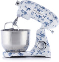 Laura Ashley Keukenmachine - 1800W, 6L RVS kom, roerhaak, deeghaak, garde, spatdeksel, 10 snelheden - China Roos - ByVQ